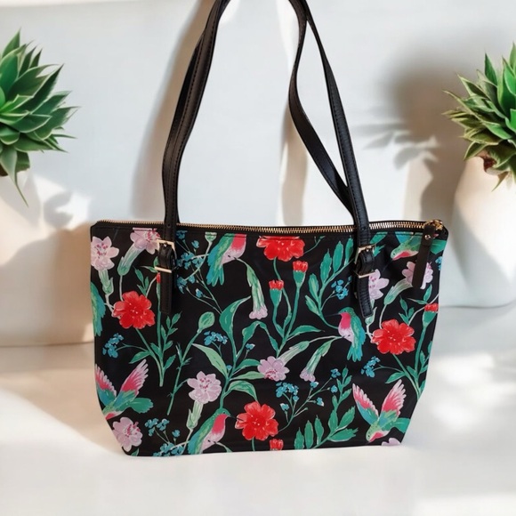 💕Kate Spade ♠️ Hummingbird Watson Lane, Maya Printed Tote - Picture 2 of 4